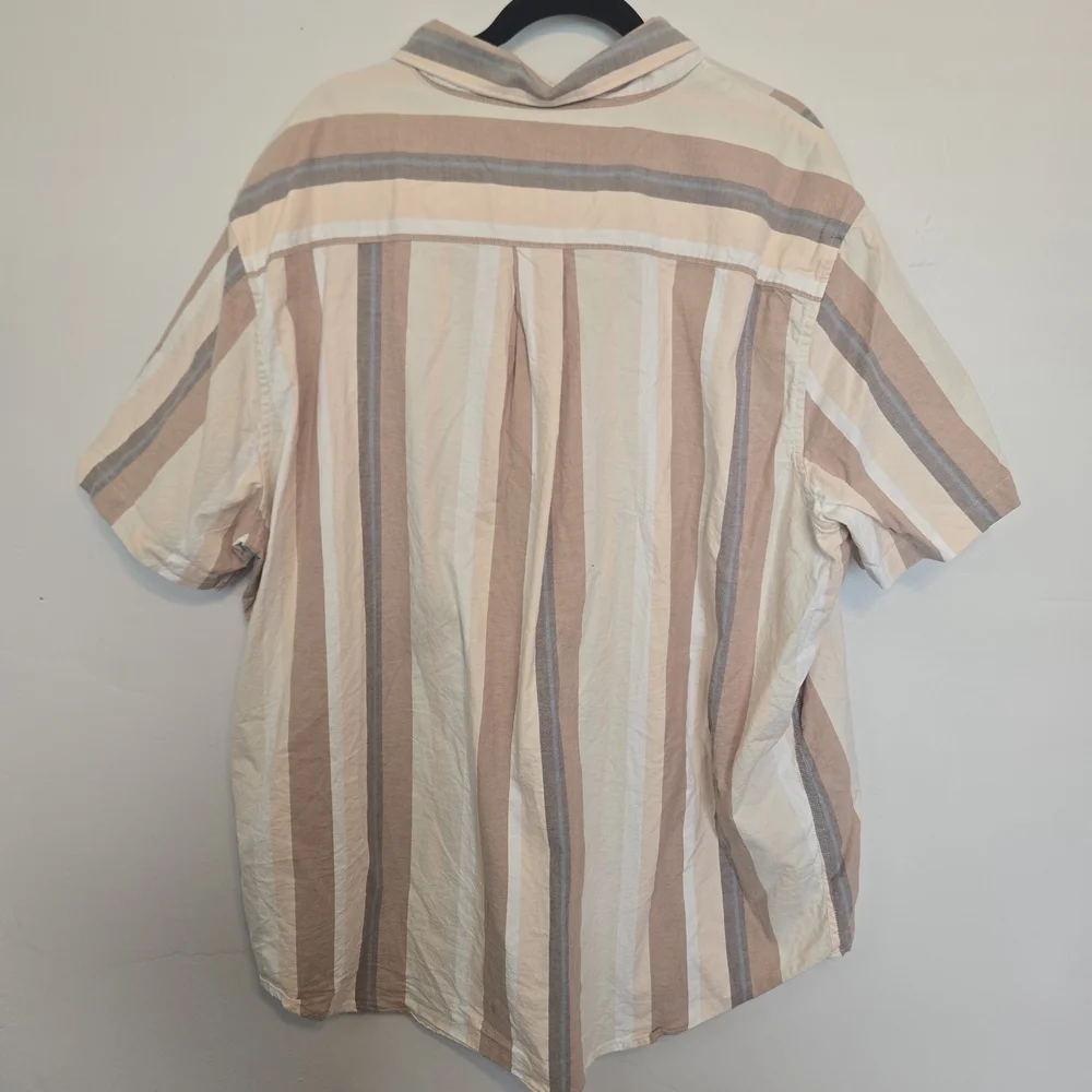 Sonoma Men's Striped Button-Down Shirt - Picture 2 of 5
